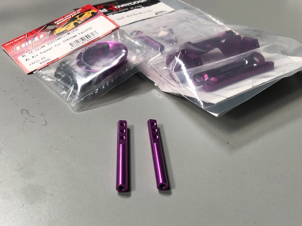 PURPLE Gorilla Mounts Stealth Magnet Mount Body Post-Less Kit Magnets (FRONT REAR) [ScaleReflex] 888120 - Image 4