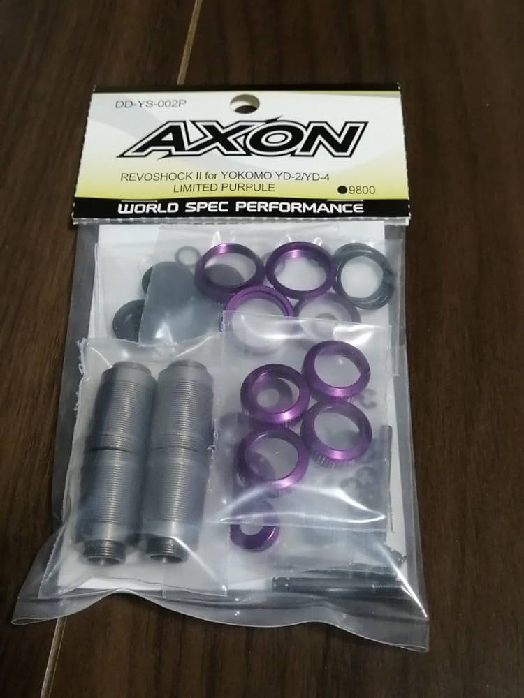 PURPLE Revoshock II Damper Kit For Yokomo YD-2 [AXON] DD-YS-002P - Image 4