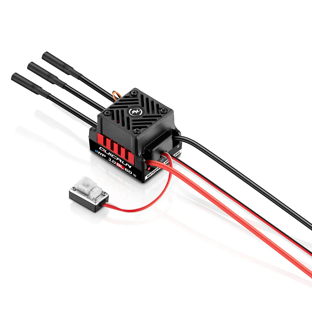 Quicrun WP 10BL60 G2 60A Sensorless ESC Speed Controller 3650 [Hobbywing] 30107300 - Image 2