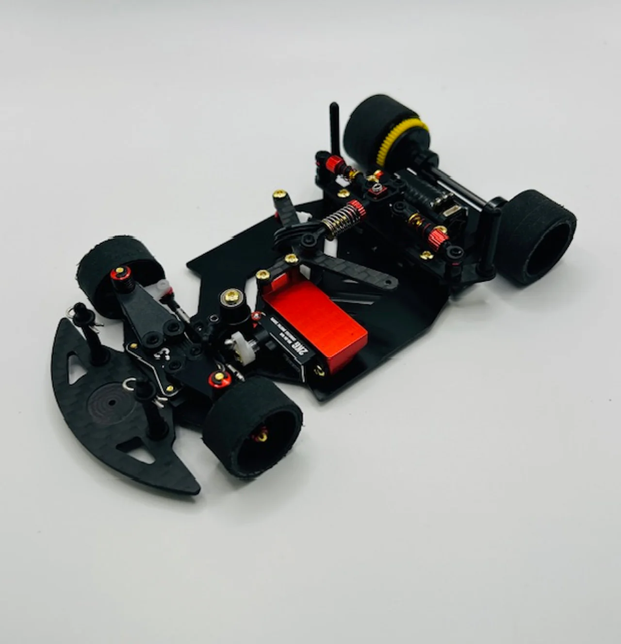 R1 Pinned Brass Chassis Kit - R.1 1-28 [MWX] R1-PBC-29 - Image 2