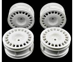 Rally OZ Rims WHITE (4 Pack) [Tamiya] 51021