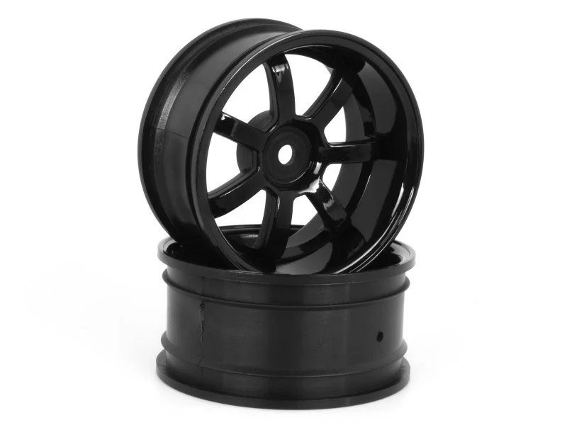 RAYS GRAM LIGHTS 57S-PRO GLOSS BLACK (6mm OFFSET) DEEP DISH 1-10 RIMS [HPI RACING] 160483 - Image 3
