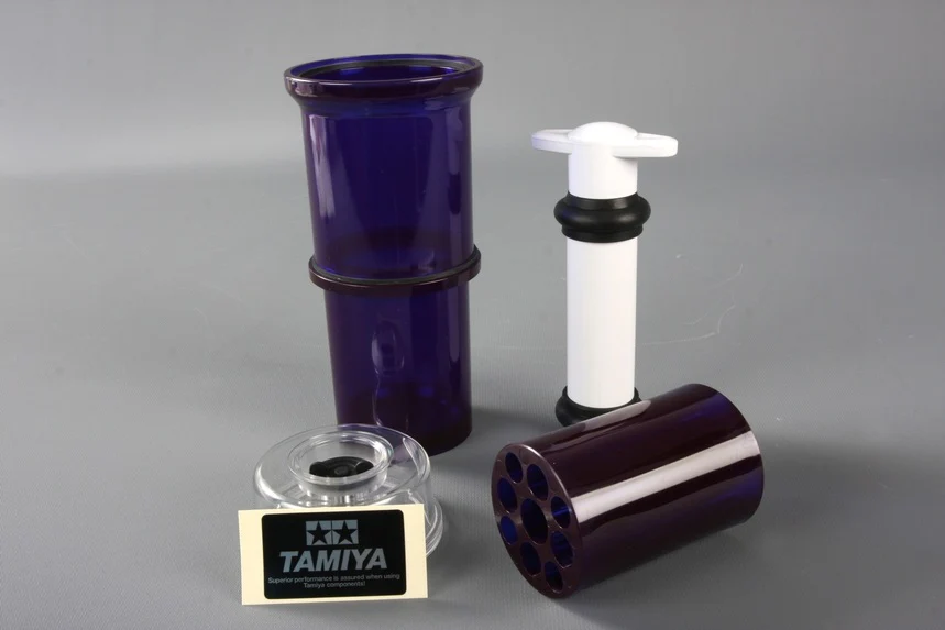 RC DAMPER OIL AIR REMOVER - SHOCK VAC (PUMP) [Tamiya] 54152