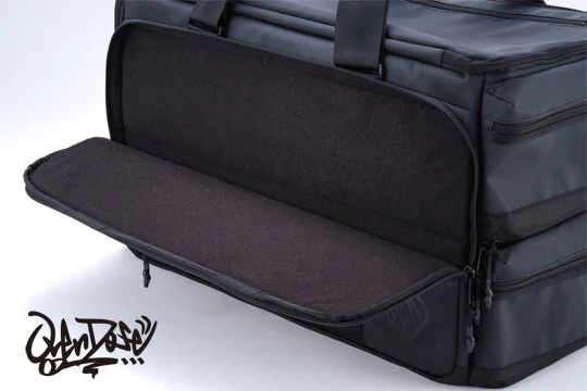 RC Travel Bag (Black/2pcs Carrying Case Included) Dual Car Hauler [Overdose] OD3906 - Image 4
