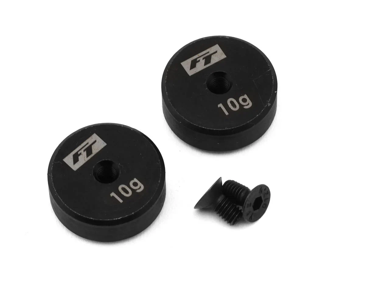 RC10TC8 Factory Team Steel Chassis Weights (10g) 2pc [Associated] ASC32088