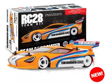 RC28 Team Kit - 1/28 w/ Mako Body Rims Tires RWD On-Road Chassis Touring Car [Associated] ASC20168 - Image 3