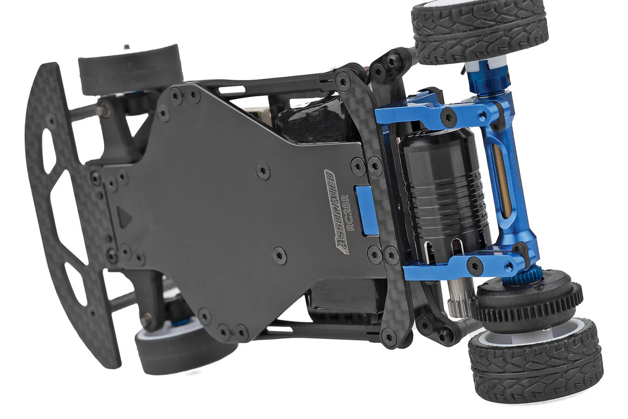 RC28 Team Kit - 1/28 w/ Mako Body Rims Tires RWD On-Road Chassis Touring Car [Associated] ASC20168 - Image 6