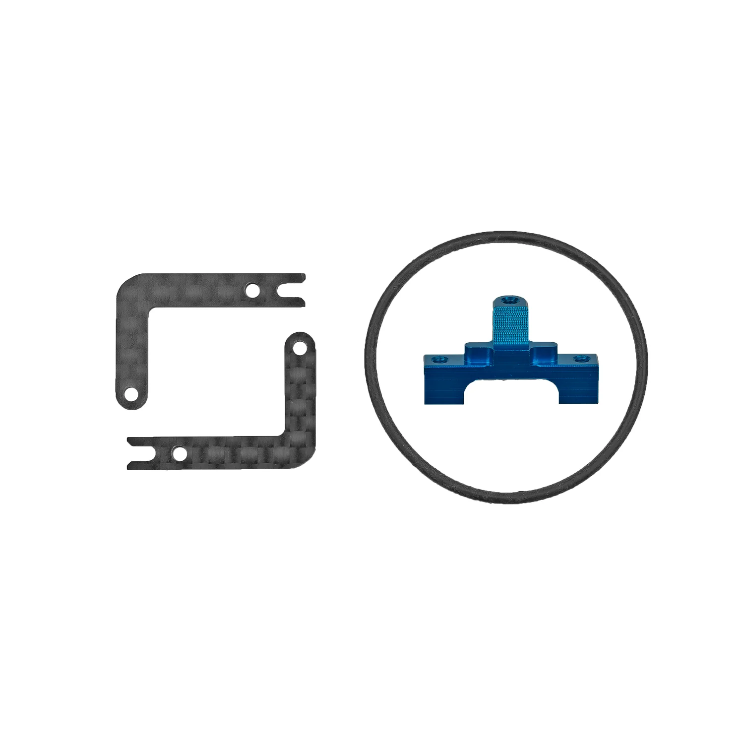 RC28R Center Bulkhead And Battery Holder Set RC28 [Associated] 21632