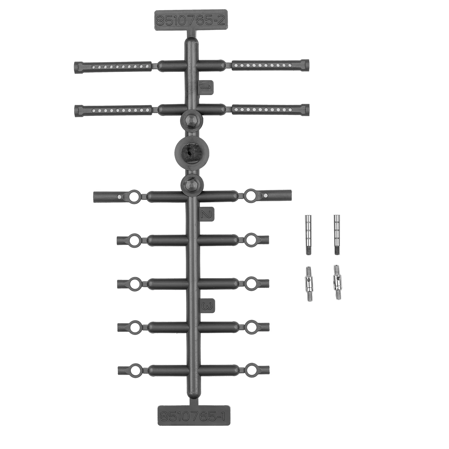 RC28R Turnbuckle And Damper Tube Set RC28 [Associated] 21640