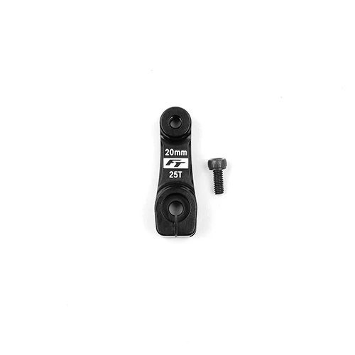 RC8 FT Aluminum Clamping Servo Horn, 25t, 20mm, -2mm Offset [Associated] 81673