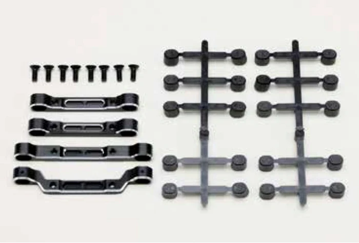 RD2.0 Aluminium Suspension Mount Set (Black, Red, Purple, Blue) [Yokomo] RD-301AS RD-301ASBL RD-301ASP RD-301ASR - Image 2