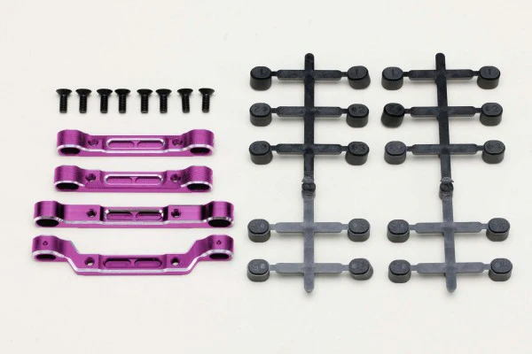 RD2.0 Aluminium Suspension Mount Set (Black, Red, Purple, Blue) [Yokomo] RD-301AS RD-301ASBL RD-301ASP RD-301ASR - Image 5