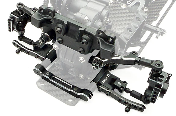 RDX A-arm conversion set (Rear Arms, Uprights, Upper Arms, Sus Mounts) [Reve D] D1-RAC