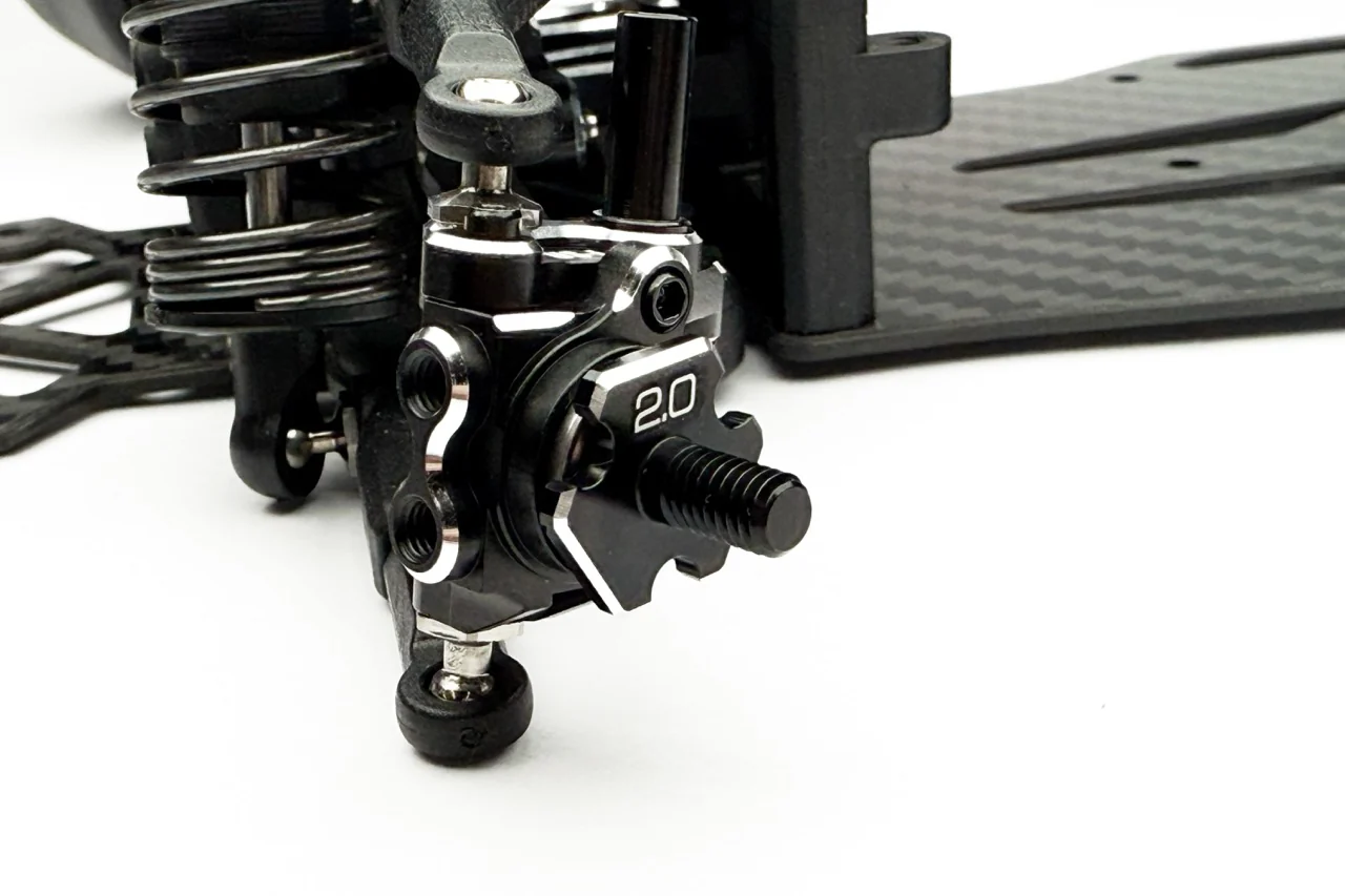 RDX Aluminum Front Axle for D1-MK-B2 (2.0mm Type, Set of 2)  [Reve D] D1-010FA2