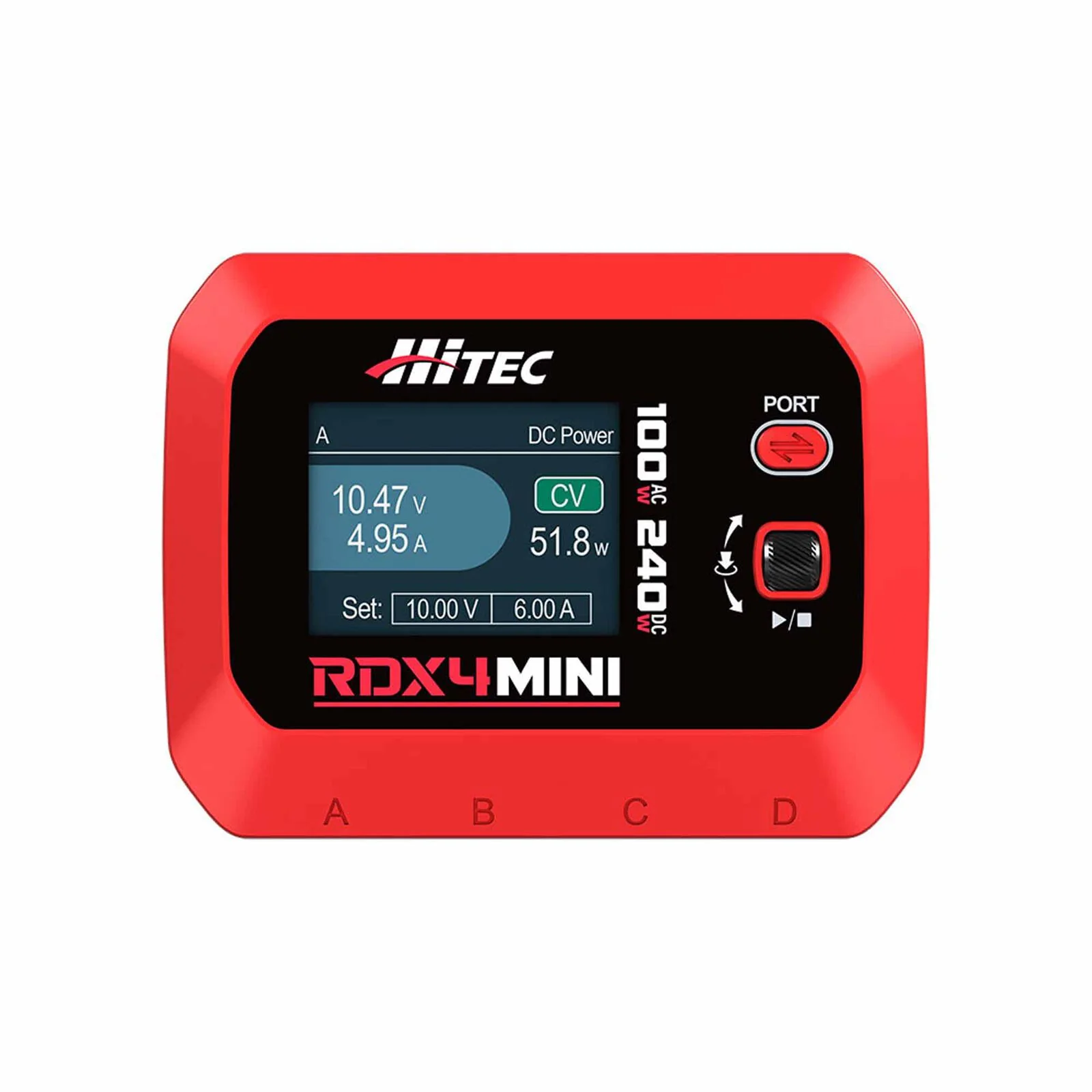 RDX4 4 PORT Smart LiPo Battery Balance Charger (1-4S/6A/DC-240W/AC-100W) [Hitec] HRC44350 - Image 2