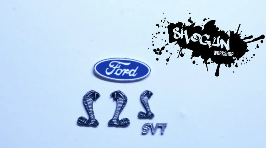 Realistic 3D Chrome Emblem S13 S14 SILVIA MARK2 RX7 SUPRA LEVIN TRUENO 180SX [Shogun Workshop] Emblem-Set - Image 13