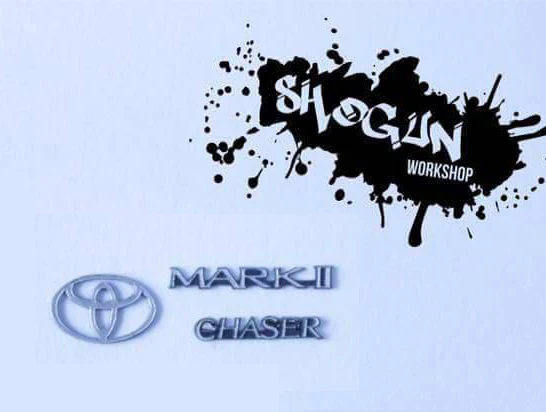 Realistic 3D Chrome Emblem S13 S14 SILVIA MARK2 RX7 SUPRA LEVIN TRUENO 180SX [Shogun Workshop] Emblem-Set - Image 4