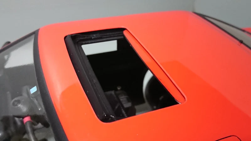 Realistic Plastic Sliding Sun Roof Kit TYPE-2 (47mmx76mm) [D-Craft] DC7 - Image 6