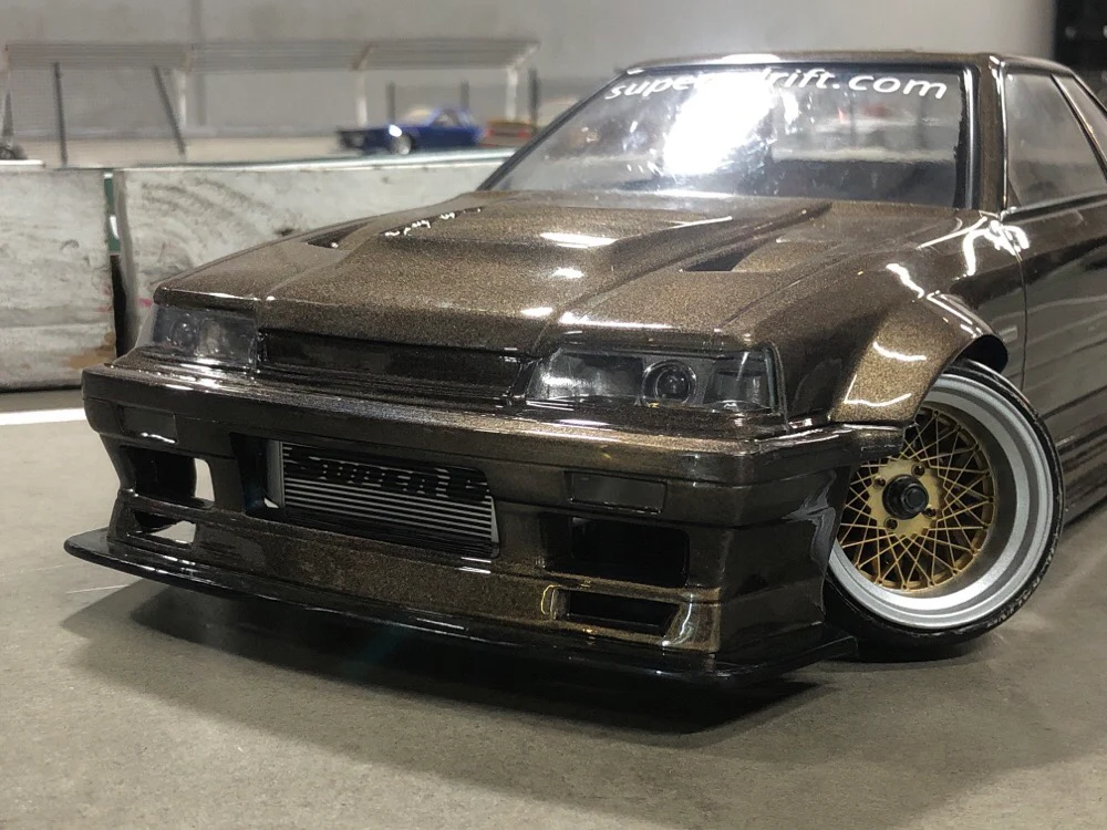 Realistic Scale 1-10 Intercooler w- SUPER-G Logo [Shogun Works] SILVER or BLACK (Official Limited Edition) - Image 3
