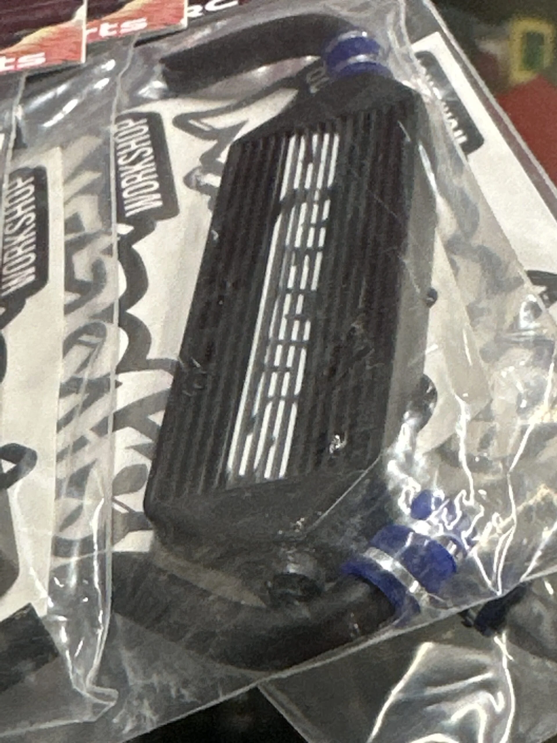 Realistic Scale 1-10 Intercooler w- SUPER-G Logo [Shogun Works] SILVER or BLACK (Official Limited Edition) - Image 5