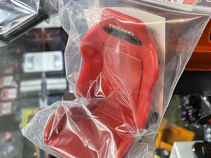 Realistic Scale 1-10 SPARCO RACE SEAT [Shogun Works] RED BLACK