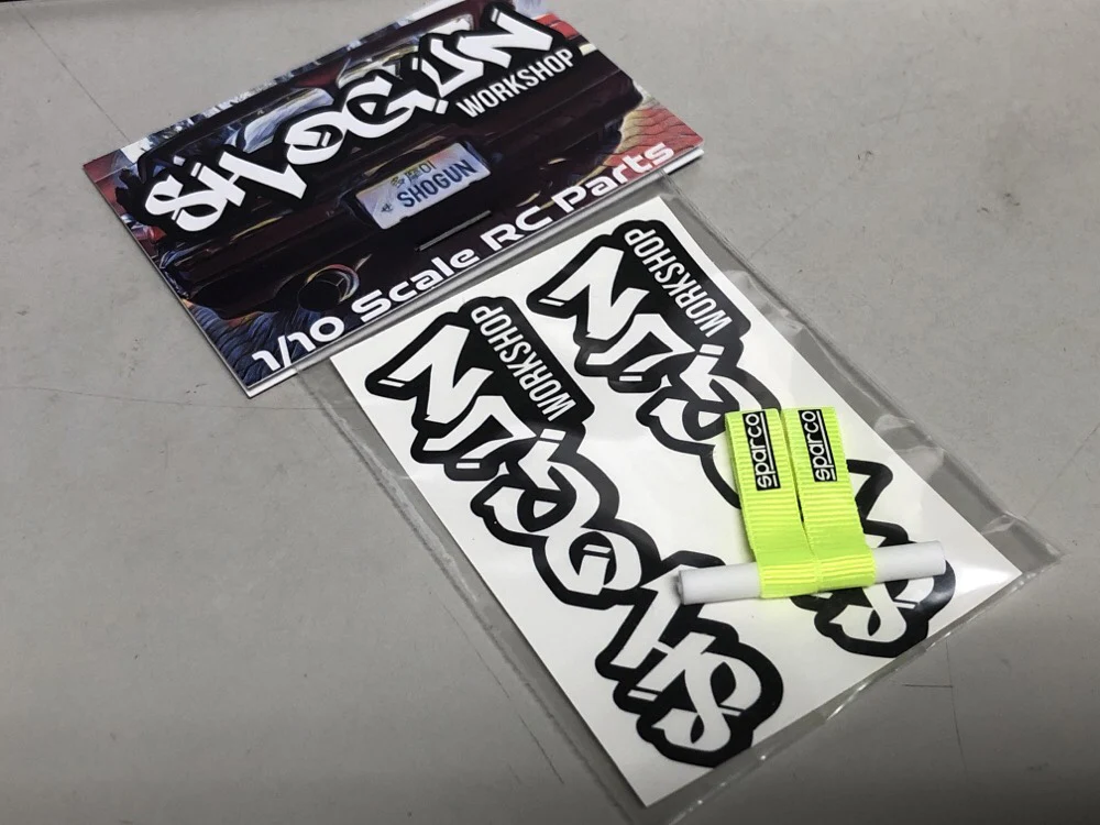 Realistic Scale 1-10 TOW STRAPS (PAIR) *BEST QUALITY* [Shogun Works] - Image 3