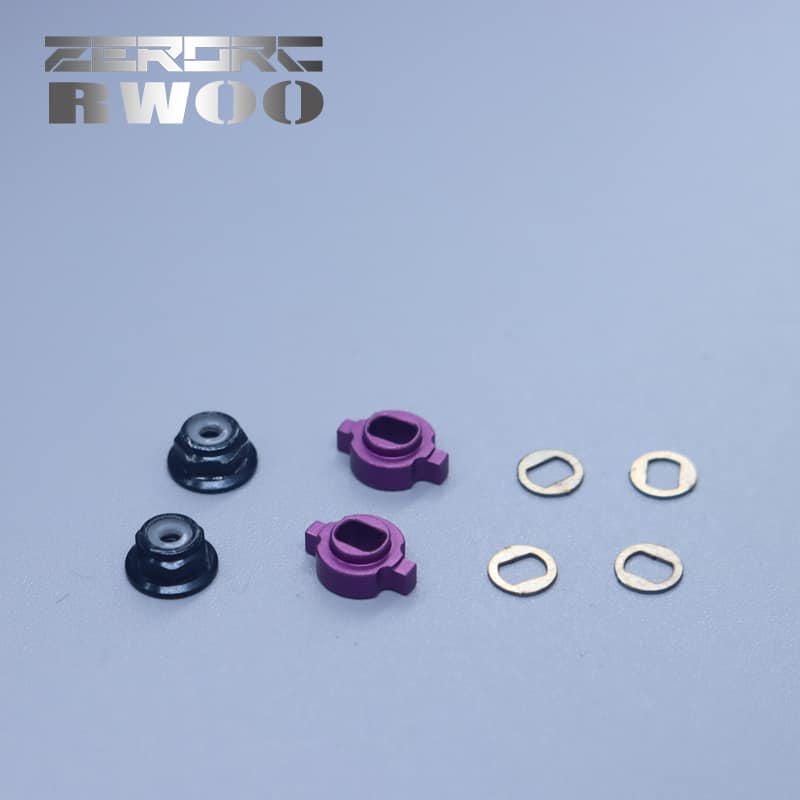 Rear Alloy Hub for RW00 (Metal Combiner) [ZeroRC] RW-OP-8-1