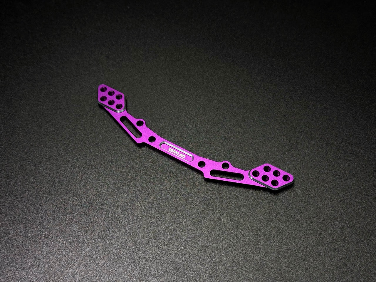 REAR ALUMINUM BODY MOUNT POST BRACE - BLACK RED PURPLE [Team AD] AD-9040R AD-9040B AD-9040P - Image 4
