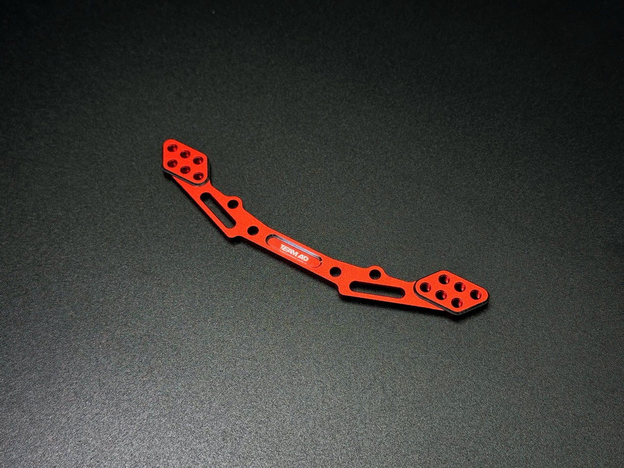 REAR ALUMINUM BODY MOUNT POST BRACE - BLACK RED PURPLE [Team AD] AD-9040R AD-9040B AD-9040P - Image 5