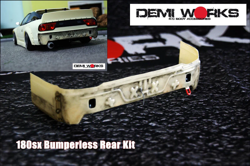 Rear Bumperless Core Support Nissan 180SX (240sx Hatch) [Demi Works] DW180RBL
