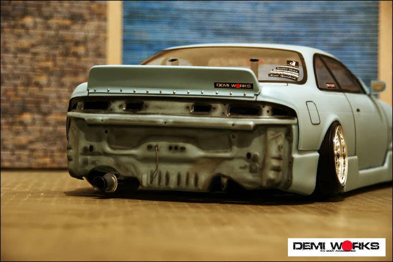Rear Bumperless Core Support Nissan S14 Silvia (240sx) [Demi Works] DWS14BL - Image 3