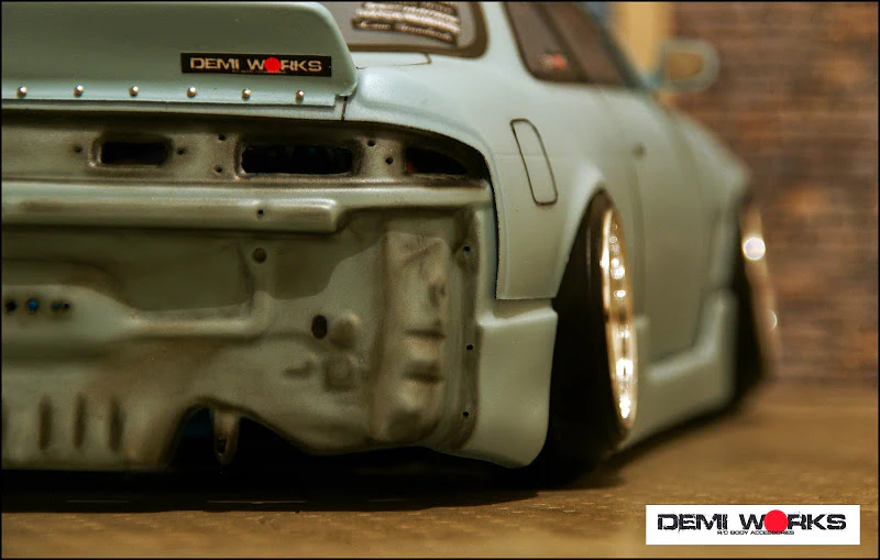 Rear Bumperless Core Support Nissan S14 Silvia (240sx) [Demi Works] DWS14BL - Image 4