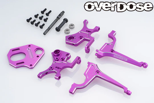Rear Mount Kit Type-2 for GALM PURPLE RED BLACK [OVERDOSE] OD3835 OD3836 OD3837 - Image 2
