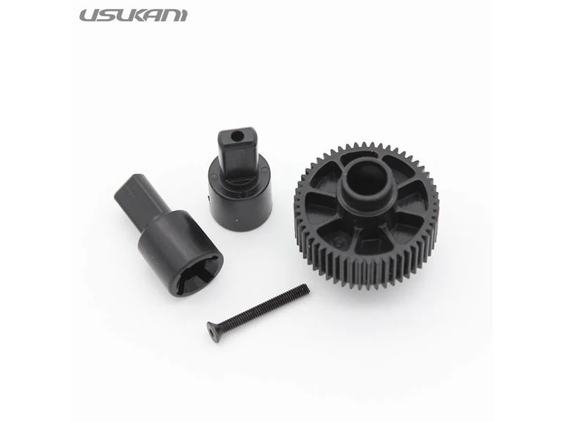 Rear Solid Axle Diff for D3T Drift Trike [Usukani] D3T-10