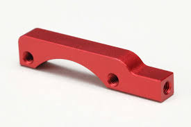 RED Aluminum FAN MOUNT (fits RD / YD / MD) Cooling Fan Stay [Yokomo] Y2-304SMR
