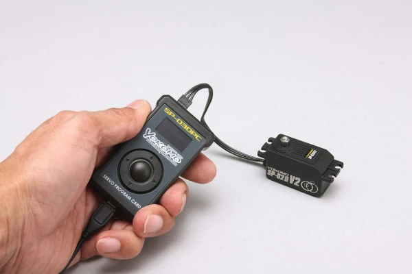 SP-02D V2 RWD Drift Spec Servo Coreless PROGRAMMABLE (Low profile size) .093@12kg SP02DV2 [Yokomo] - Image 3