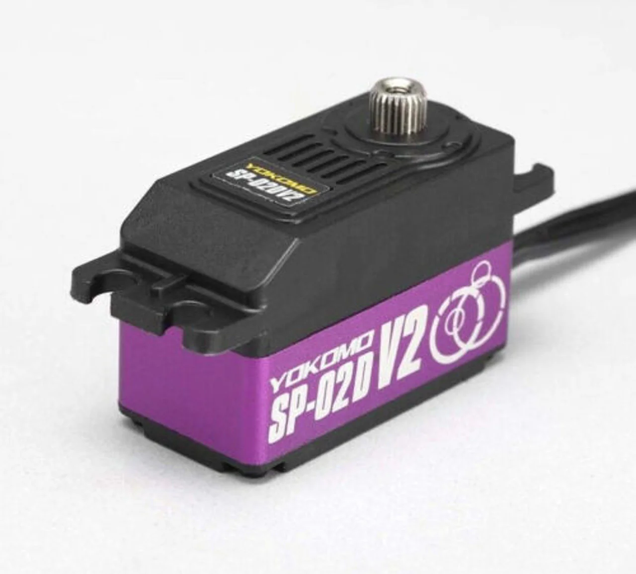 SP-02D V2 RWD Drift Spec Servo Coreless PROGRAMMABLE (Low profile size) .093@12kg SP02DV2 [Yokomo] - Image 4