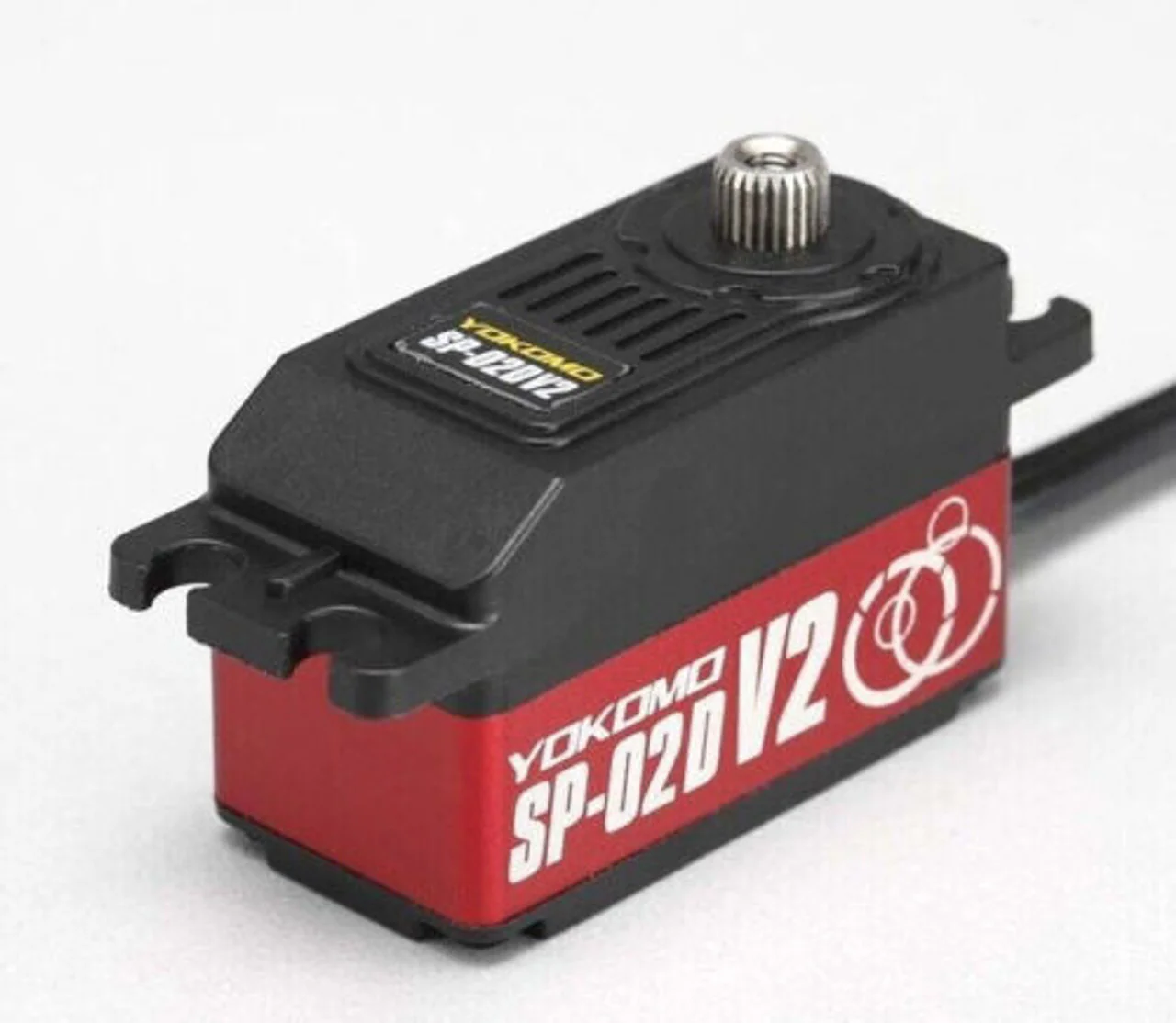 SP-02D V2 RWD Drift Spec Servo Coreless PROGRAMMABLE (Low profile size) .093@12kg SP02DV2 [Yokomo] - Image 5