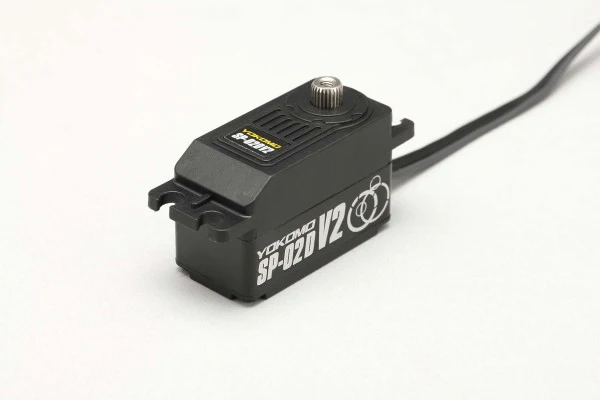 SP-02D V2 RWD Drift Spec Servo Coreless PROGRAMMABLE (Low profile size) .093@12kg SP02DV2 [Yokomo] - Image 9