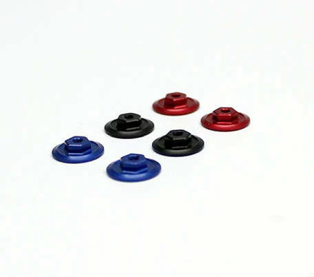 Wing Things (1-28 Wing Washer Hardware) RX28 - Red Blue Black [Reflex racing] RX532RD RX532BK RX532BL