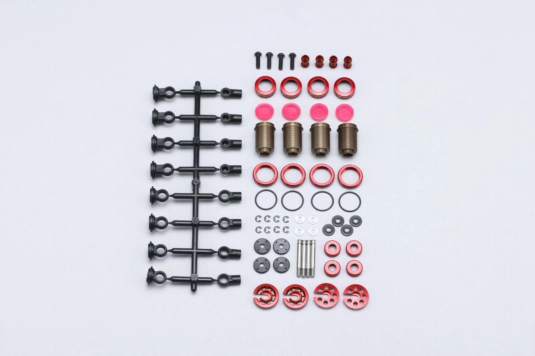 RED SLF Big Bore Shock Set YD2 RD SD MD [Yokomo] Y2-SBBSRA - Image 4
