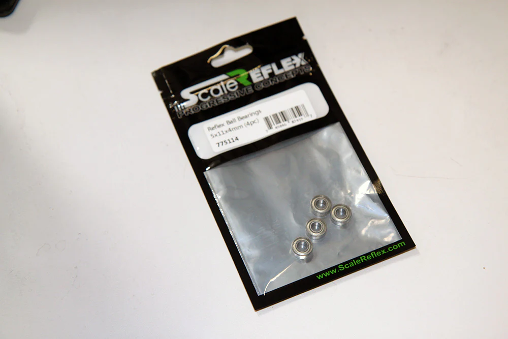 Reflex Ball Bearings 5x11x4mm (4pc) [Scale Reflex] 775114