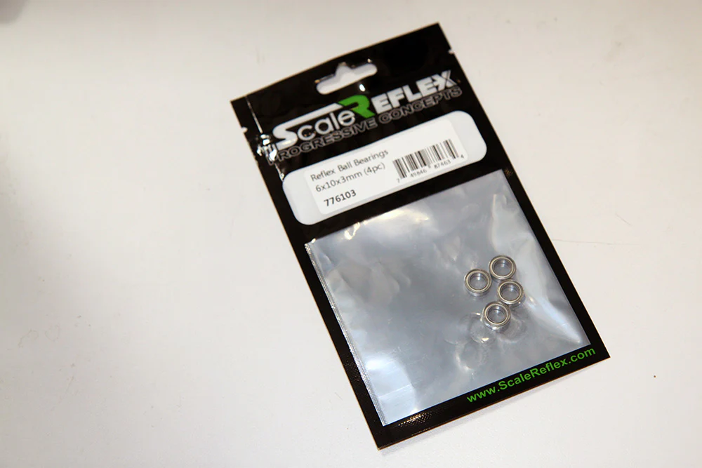 Reflex Ball Bearings 6x10x3mm (4pc) [Scale Reflex] 776103 - Image 2