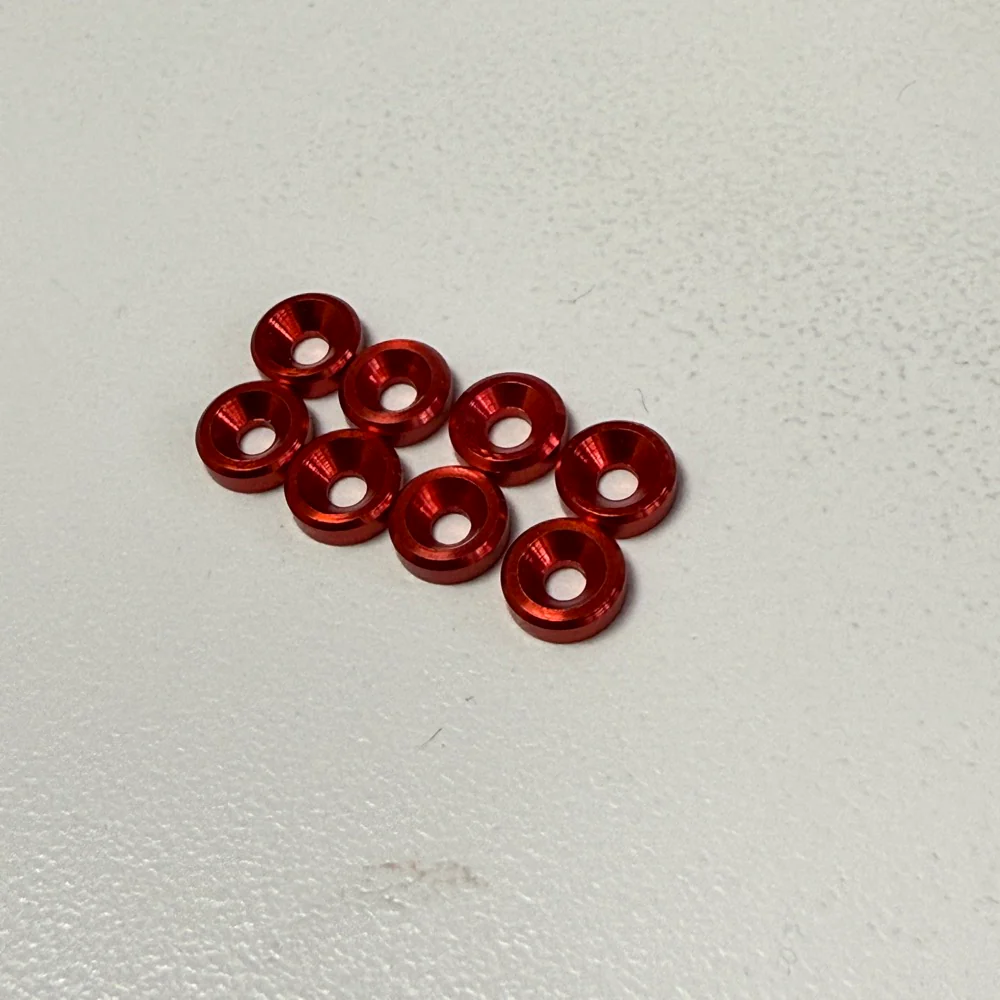 Reflex Counter Sunk Washers M2 8 Pack - BLACK, RED, BLUE, ORANGE, PURPLE [Scale Reflex] - Image 5