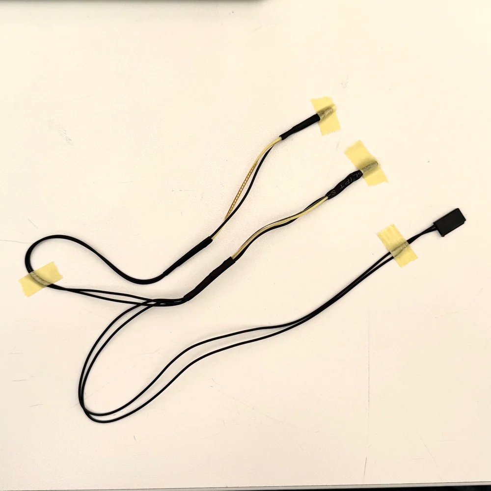 REFLEX FLEXSTRIPS - DUAL WHITE LED Optics LIGHTS (flexible) ANGEL EYE HALO LED for 1-10 CAR [SCALE REFLEX] 700622 - Image 2