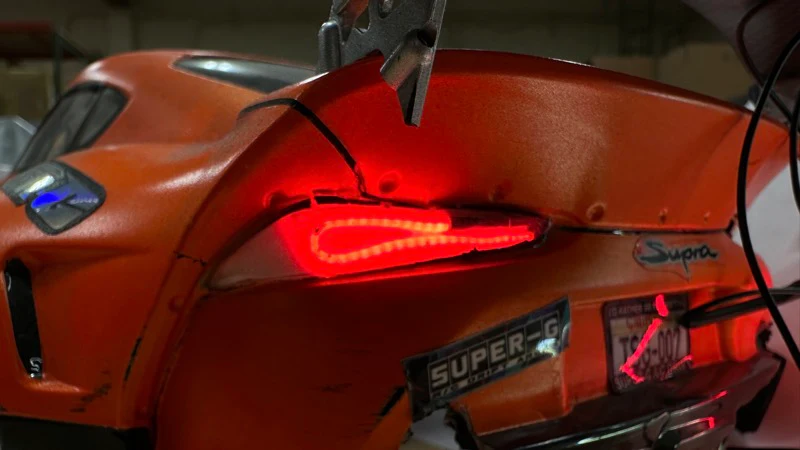 REFLEX FLEXSTRIPS - LED Optics LIGHTS (flexible) ANGEL EYE HALO LED for 1-10 CAR [SCALE REFLEX] 700621 - Image 6