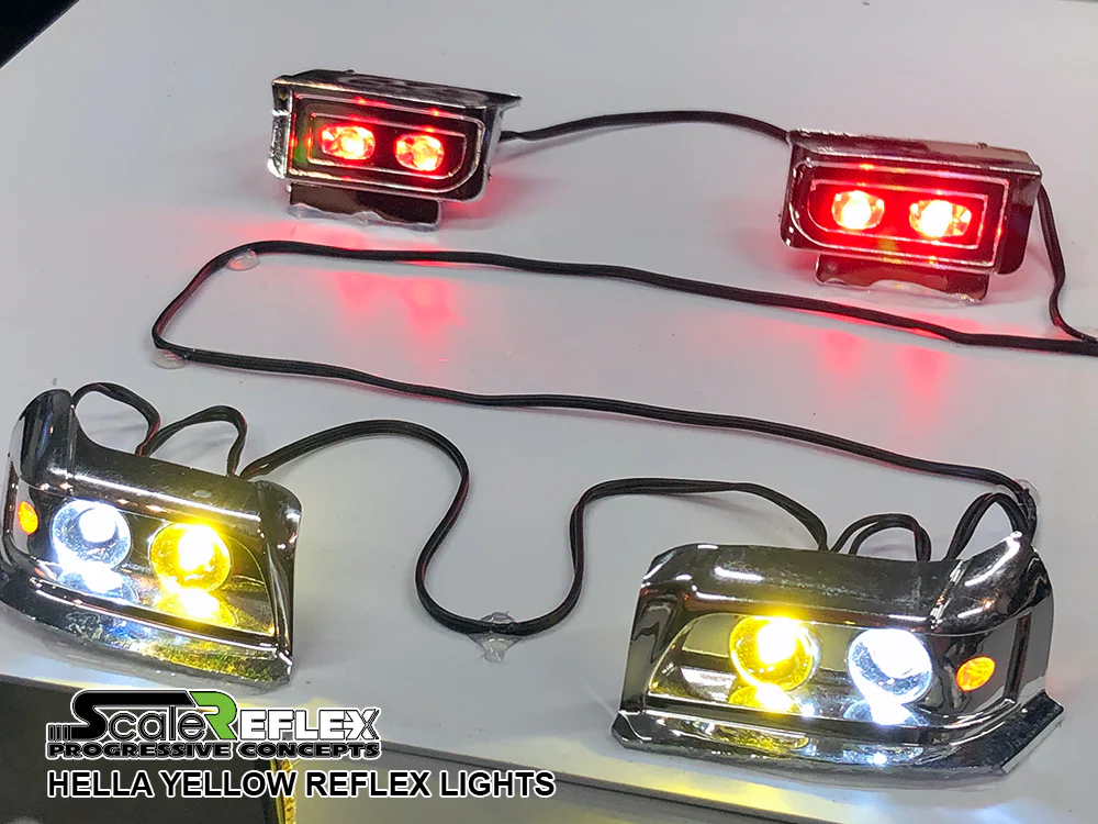 Reflex Lights System 12 LED (Rx - Lipo) 1-10 CAR LIGHT KIT  [Scale Reflex] - Image 8