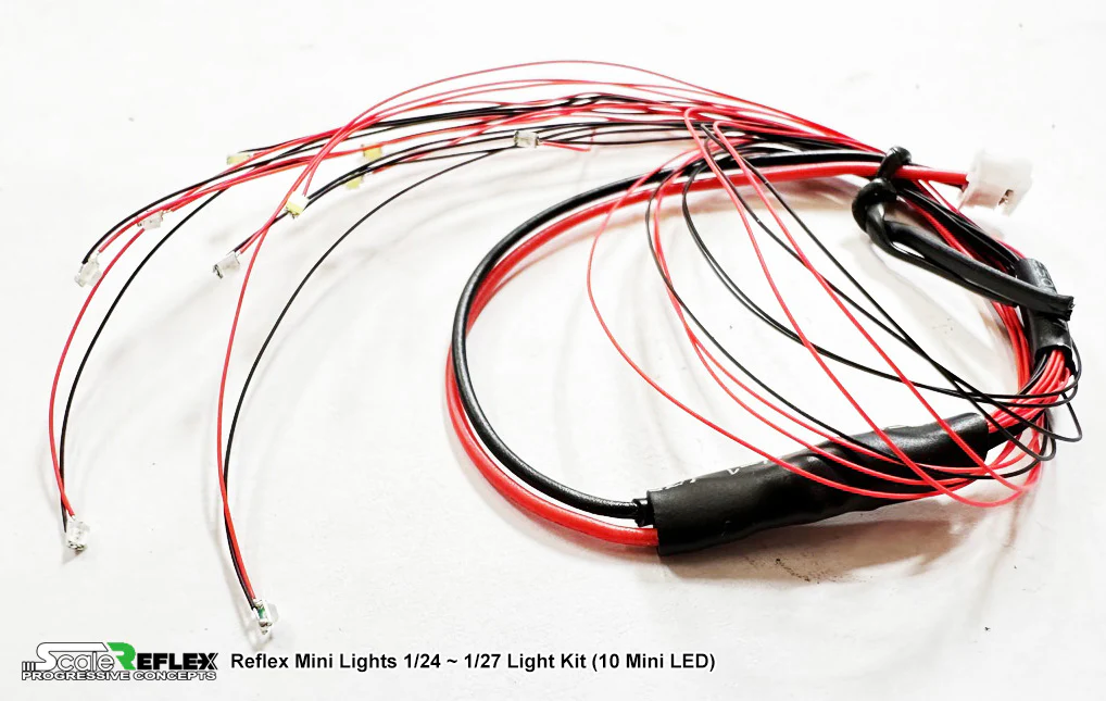 Reflex Mini Lights 1-24 ~ 1-28 Light Kit (10 Mini LED) [Scale Reflex] 700510 - Image 6
