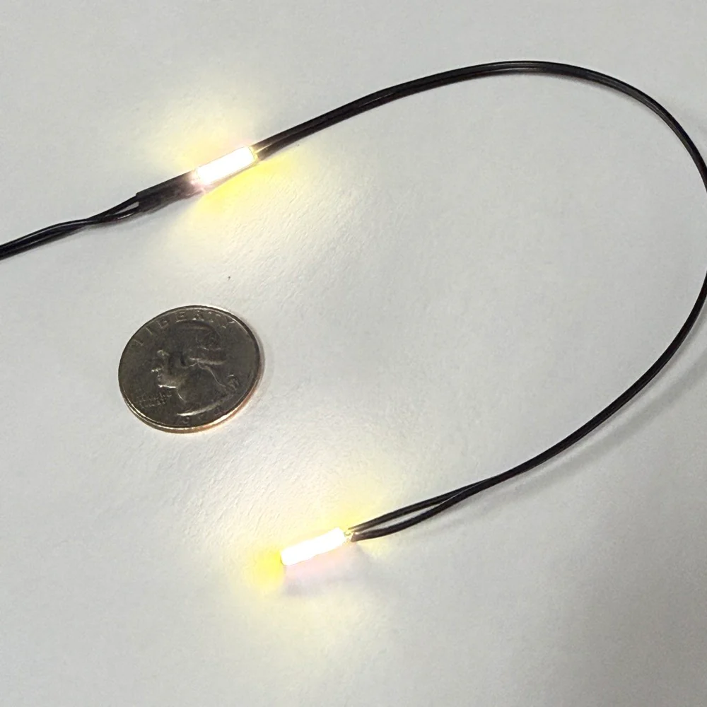 REFLEX MINI STRIPS - Dual 10mm White Strips LED for 1-10 CAR 6.0-7.4v [SCALE REFLEX] 700626 - Image 2