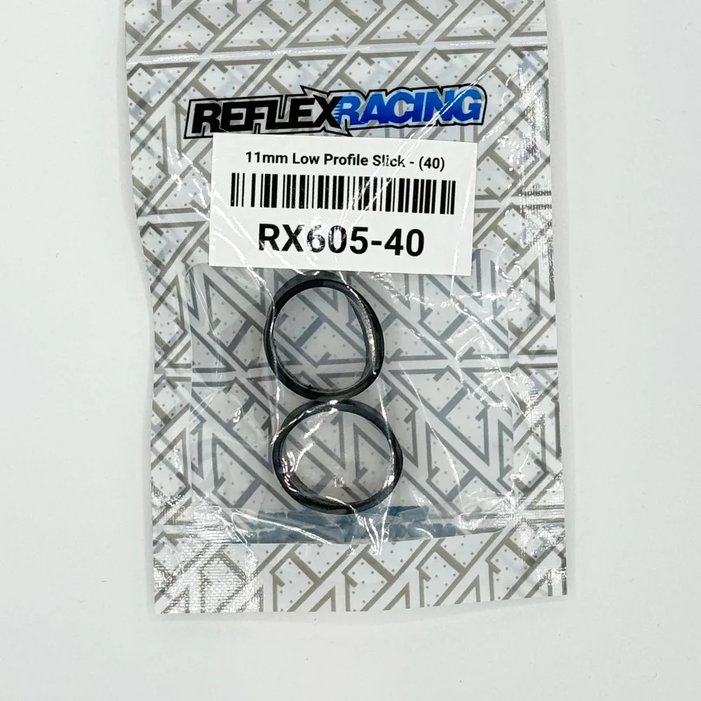Reflex Racing 11mm LOW PROFILE SLICK TIRES - 30 / 40 / 45 DEG for Mini-Z [Reflex Racing] RX605-40 RX605-45 - Image 5